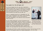 The Oil Spot, eh?